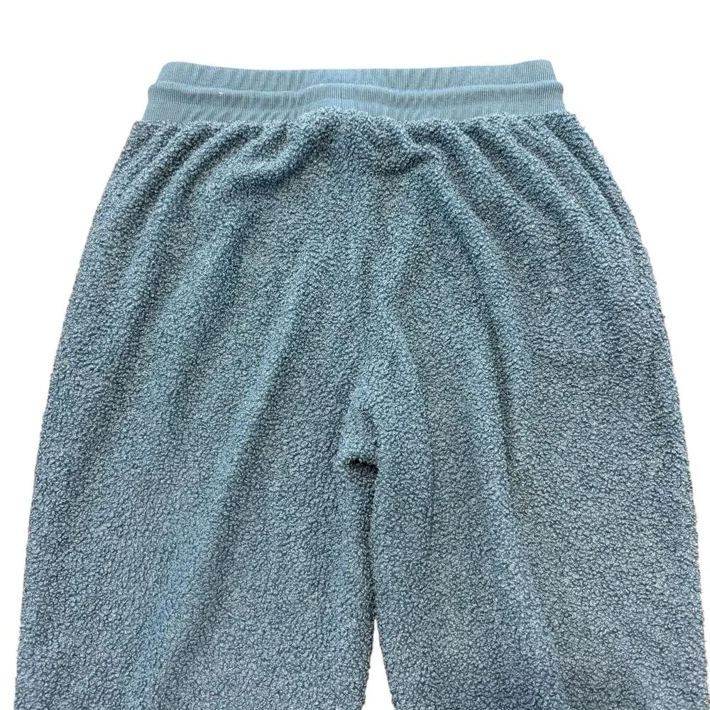 New York & Company Women’s teal green jogger pants, embellished material, Size L